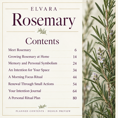 Rosemary — Rituals of Clarity; Renewal